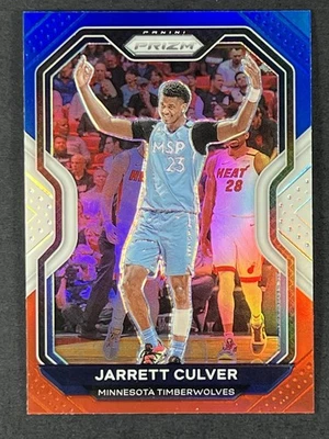 Jarrett Culver 2020-21 Panini Prizm - Red, White and Blue Prizms #238 - Image 1 of 3