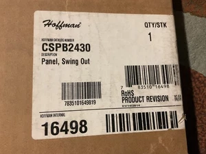 Panel oscilante Hoffman CSPB2430 para acero exclusivo 24x30 blanco - Imagen 1 de 9