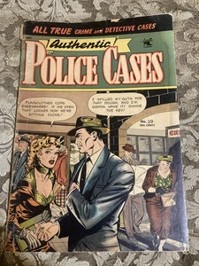 Authentic Police Cases #29 1953 St. John Comics RAR!! (Siehe Fotos) - Bild 1 von 11