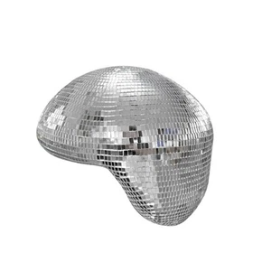 Melted Disco Ball Decor, Mirror Ball Aesthetic for Modern Home Living Room - Picture 1 of 7