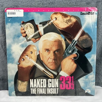 The Naked Gun 33 1/3: The Final Insult Laserdisc LV32785-WS Widescreen LD WS - Image 1 of 4
