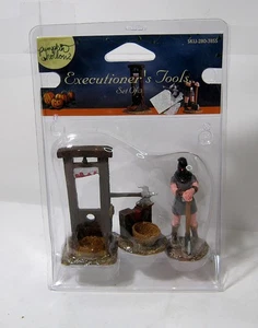 2005 Lemax Spooky Town Executioner Set Halloween Village Decoration - Bild 1 von 3