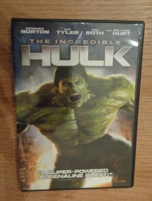 THE INCREDIBLE HULK 2088 DVD IN ORIGINAL CASE EDWARD NORTON LIV TYLER GOOD COND Foto 1 de 4