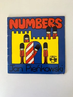 Numbers by Jan Pienkowski & Helen Nicoll (PB 1984) Vintage Childrens Storybook - Image 1 of 4