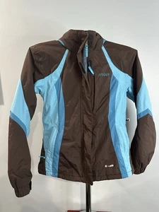 Spyder Ski Jacket Women’s Size 8 medium Winter Snow Coat Blue * - Picture 1 of 9