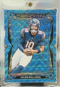 ๐ฅ2024 Panini Obsidian Caleb Williams Blue Wave International #31 RC ๐ป - Picture 1 of 11