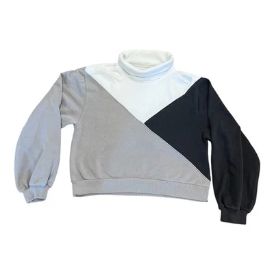 Sudadera para mujer Abercrombie & Fitch Soft A&F Collection bloques de colores talla S Foto 1 de 4