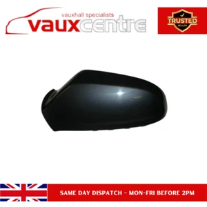 Cubierta de espejo retrovisor puerta pintada azul metro pasajero Vauxhall Astra H N/S 4XU 168 - Imagen 1 de 2