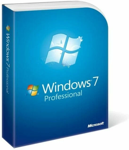 Microsoft Windows 7 Professional 32/64 Bit Full Version for Windows (FQC-00129)