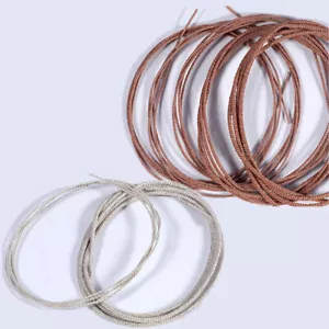 1m Subwoofer Tieftöner Bleikabel Lautsprecher Kabel Reparatur Bass Twisted Siver Draht - Bild 1 von 7