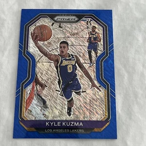 2020-21 Panini Prizm Kyle Kuzma Blue Shimmer /35  #244 - Picture 1 of 3