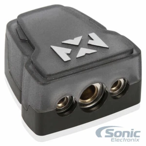Abrazadera terminal de batería universal positiva/negativa NVX XBTU cromo satinado - Imagen 1 de 4