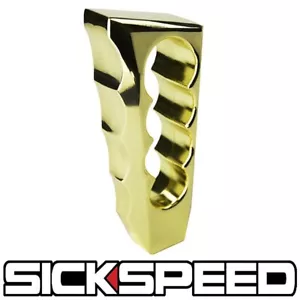 24K GOLD KNUCKLE BUSTER SHIFT KNOB FOR MANUAL SHORT SHIFTER 10X1.25 K61 - Bild 1 von 1