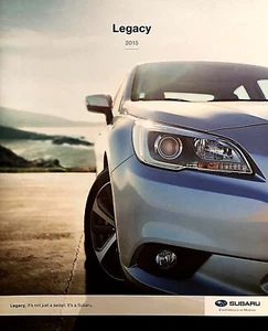 Subaru Legacy 2015 sedán — folleto de ventas de 22 páginas en EE. UU. — 2.5i 3.6R limitado — nuevo lote antiguo - Imagen 1 de 1