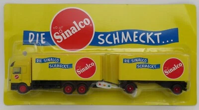 Camión remolque Grell Ho 1/87 MB Actros Die Schmeck Sinalco Box Foto 1 de 4