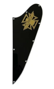 3 Ply Black Pickguard Guitar Parts For Gibson Thunderbird Firebird Guitar - Picture 1 of 6