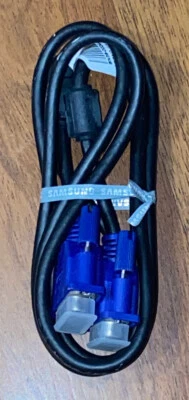 Samsung Universal VGA Monitor AV Cable Male to Male - BN39-00244H - Image 1 of 2