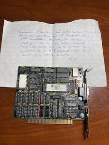 vintage monochrome video card 600-0031 Samsung Video 7 - Picture 1 of 7