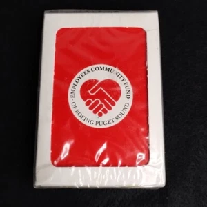 Employees Community Fund Boeing Company New Playing Cards Employees Puget Sound - Picture 1 of 6