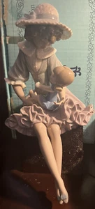 Lladro 1379 Debbie und ihre Puppe wird nicht mehr produziert! Blaue Lladro Box! Neuwertig! Selten! - Bild 1 von 12