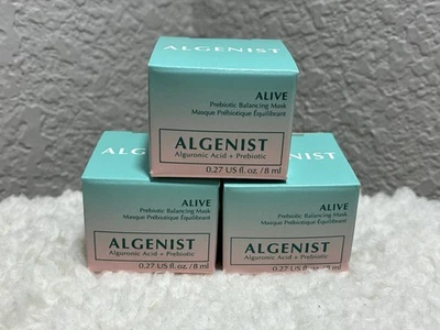 (3-Pack)  ALGENIST ALIVE Prebiotic Balancing Mask Travel Size .27 oz / 8 ml  - Image 1 of 4