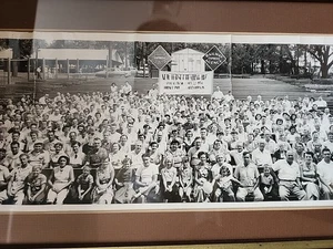 1954 NJ Reading BM Railway Express Agency Picnic Photo Dorney Park PA - Picture 1 of 11