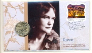 2025 50c PNC - Dorothea Mackellar - Dawn - Matasellos 1 de julio de 2025 - Imagen 1 de 2