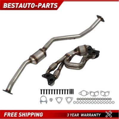 Front & Rear Catalytic Converter For 2006-2009 Subaru Legacy / Outback 2.5L - Image 1 of 4