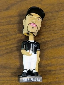 2002 Mike Piazza Subway Series SGA New York Mets Bobblehead In Box Ht Appox 7 " - Picture 1 of 6