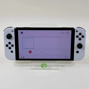 Nintendo Switch Console Videogioco OLED HEG-001 Bianco - Foto 1 di 12