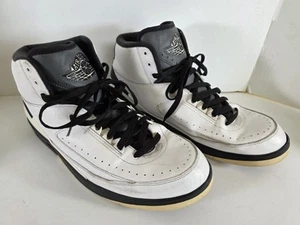 Nike Air Jordan 2 Retro Wing It White & Black Mn Sz. 13 843272-103 No Box - Picture 1 of 18