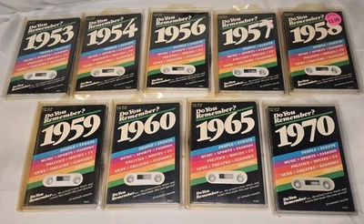 Do You Remember Cassette 30 Minutes Actual Voices Music Special Events NEW - Image 1 of 2