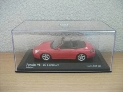 ◇Minichamps 1/43 Porsche 911 4S Cabriolet Red◇ - Image 1 of 3