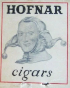 JESTER MATCHBOOK MATCHCOVER: SIGARI HOFNAR (PAESI Bassi) -e5 - Foto 1 di 3