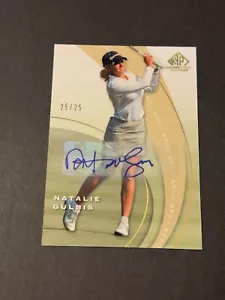 2012 SP Game Used # 30 Natalie Gulbis Spectrum Auto 25/25 - Picture 1 of 3