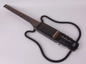 Left Hand Headless electric acoustic guitar silent travel built in effect - Picture 1 of 12