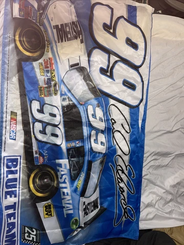 Carl Edwards #99 Fastenal Car Nascar Flag Banner 2 Sided Flag New Cover
