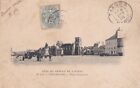 CPA 50 CHERBOURG Place Napoléon - Vue du Réseau de l'Ouest 1904 Animée