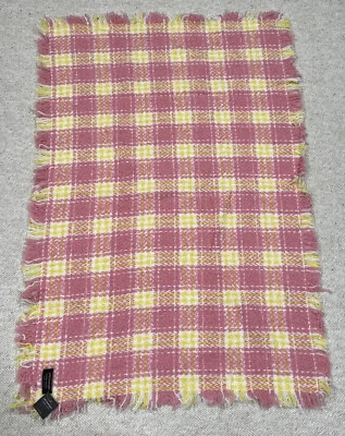 Manta Cochecito Bebé John Branigan Tejedores Rosa Amarillo Blanco Irlanda NUEVA NUEVA CON ETIQUETAS Foto 1 de 4