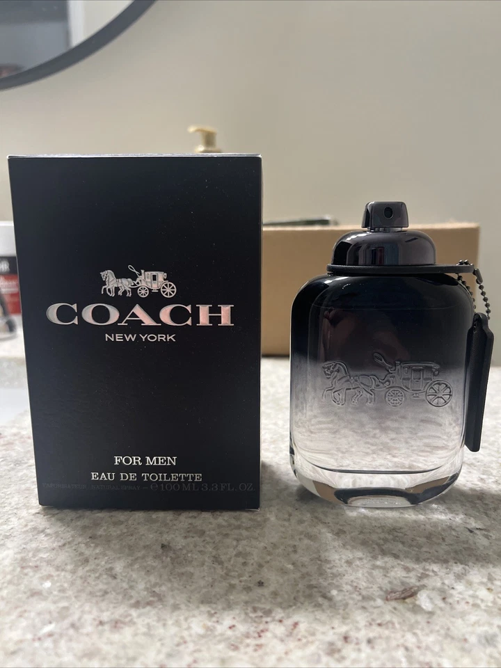 Coach New York Cologne by Coach 3.3 oz. Eau de Toilette Spray for Men Box