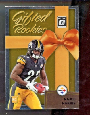2021 Donruss Optic NAJEE HARRIS Gifted Rookies #GR-13 Insert RC Steelers - Image 1 of 2
