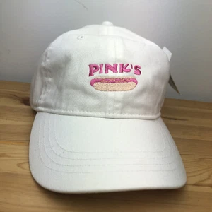 PINK'S HOT DOGS Hollywood Mütze weiß verstellbar Cap *NEU* Strapback - Bild 1 von 5