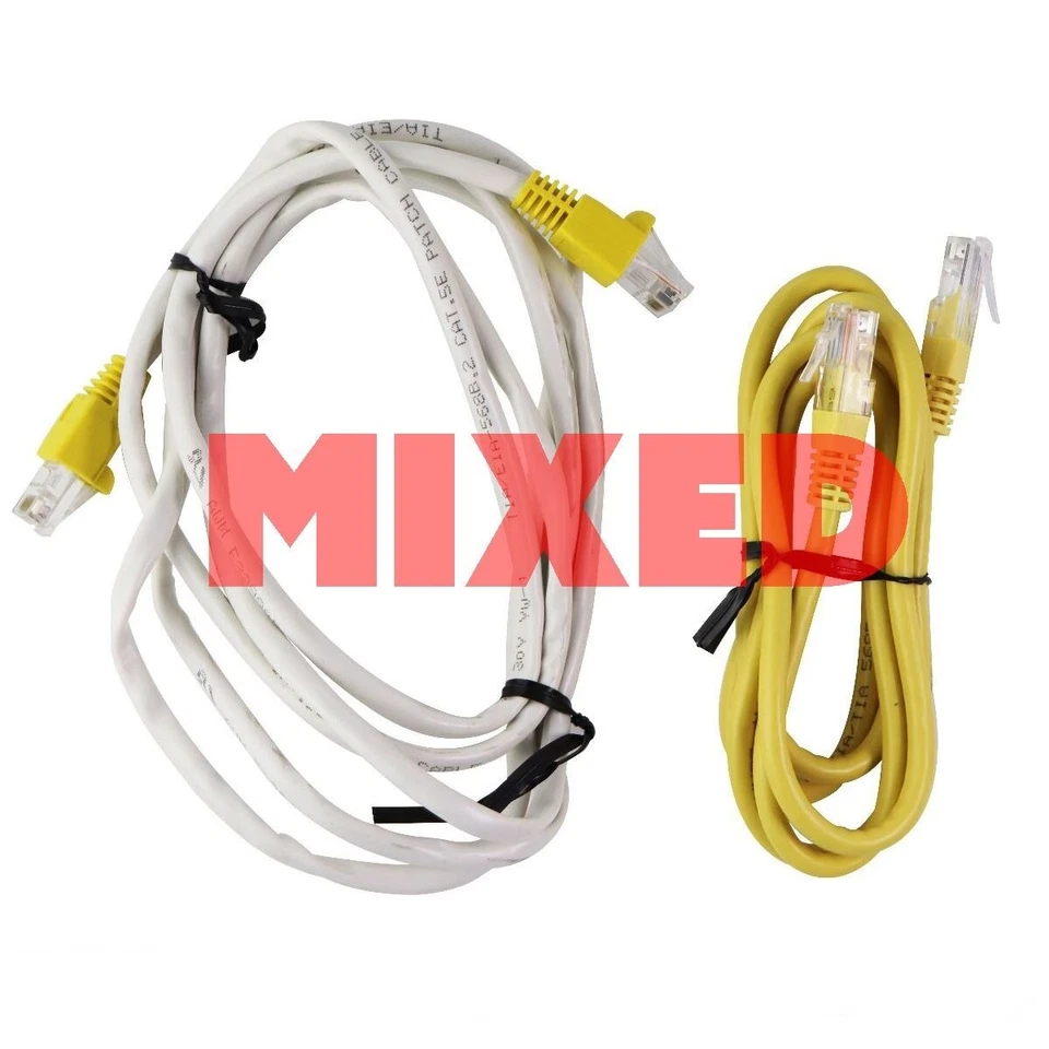 Misc & Mixed Ethernet Patch Cables - 1 Cable per Order - (3-Ft to 10-Ft / CAT5) - Image 1 of 1