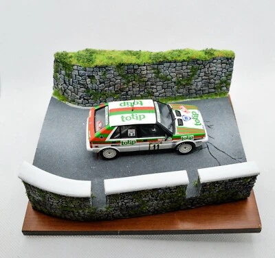 Lancia Delta HF 4WD Rally Sanremo 1987 Pirollo - Fiorio . no FERRARi - MINICHAMP - Immagine 1 di 3