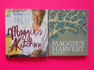 MAGGIE'S HARVEST & MAGGIE'S KITCHEN by MAGGIE BEER - LIKE NEW - FREE POSTAGE - Picture 1 of 4