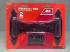 Ace Hardware Ornamental Gate Hinge T-Shape 7" Black #5298989