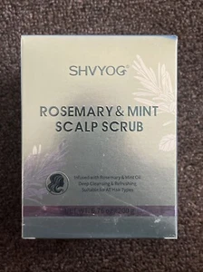 Scalp Scrub, Rosemary Scalp Exfoliator Scrub Shampoo, Scalp Treatment with Mi... - Picture 1 of 1