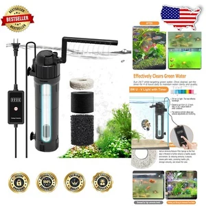 Multi-Functional 6-in-1 Aquarium Filter with Ammonia Reduction & U-V Treatment - Picture 1 of 9