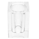  Crystal Pen Holder White Office Makeup Brush Container TV Remote Storage Bin