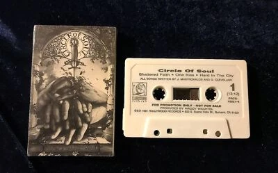 Circle Of Soul ~ Shattered Faith ' 91 Hollywood Promo Cassette ~ Punk Heavy Rap - Image 1 of 2